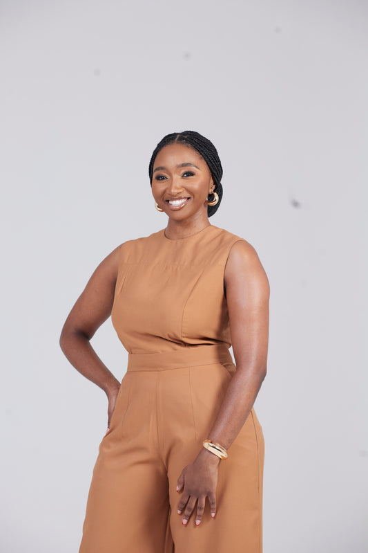 Eden Blouse - Caramel