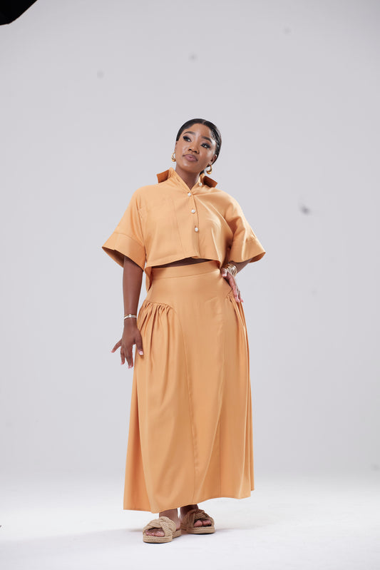 Imani Skirt - Apricot
