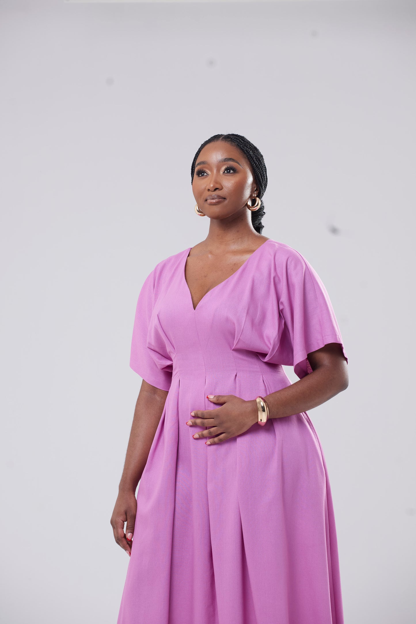 Zekhethelo Maxi Dress - Fuschia Purpleww