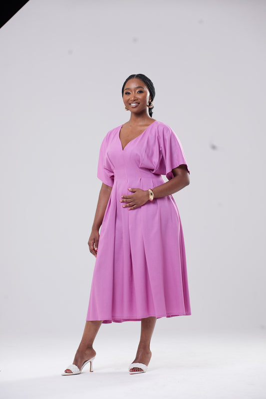 Zekhethelo Maxi Dress - Fuschia Purpleww