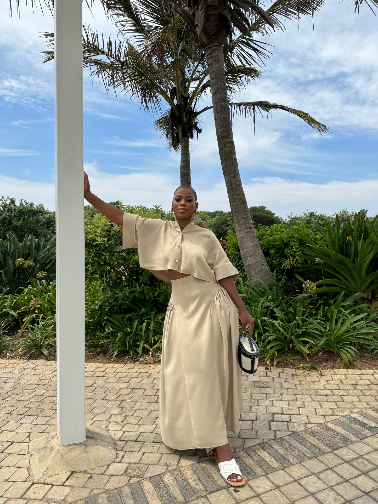 Imani Blouse - Wheat