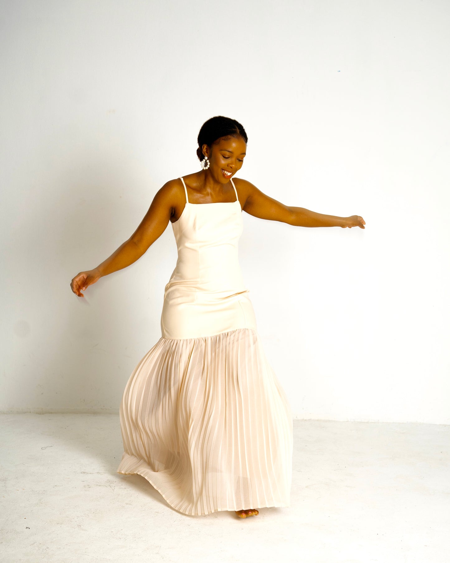 Aurora Dress - Tender Peach