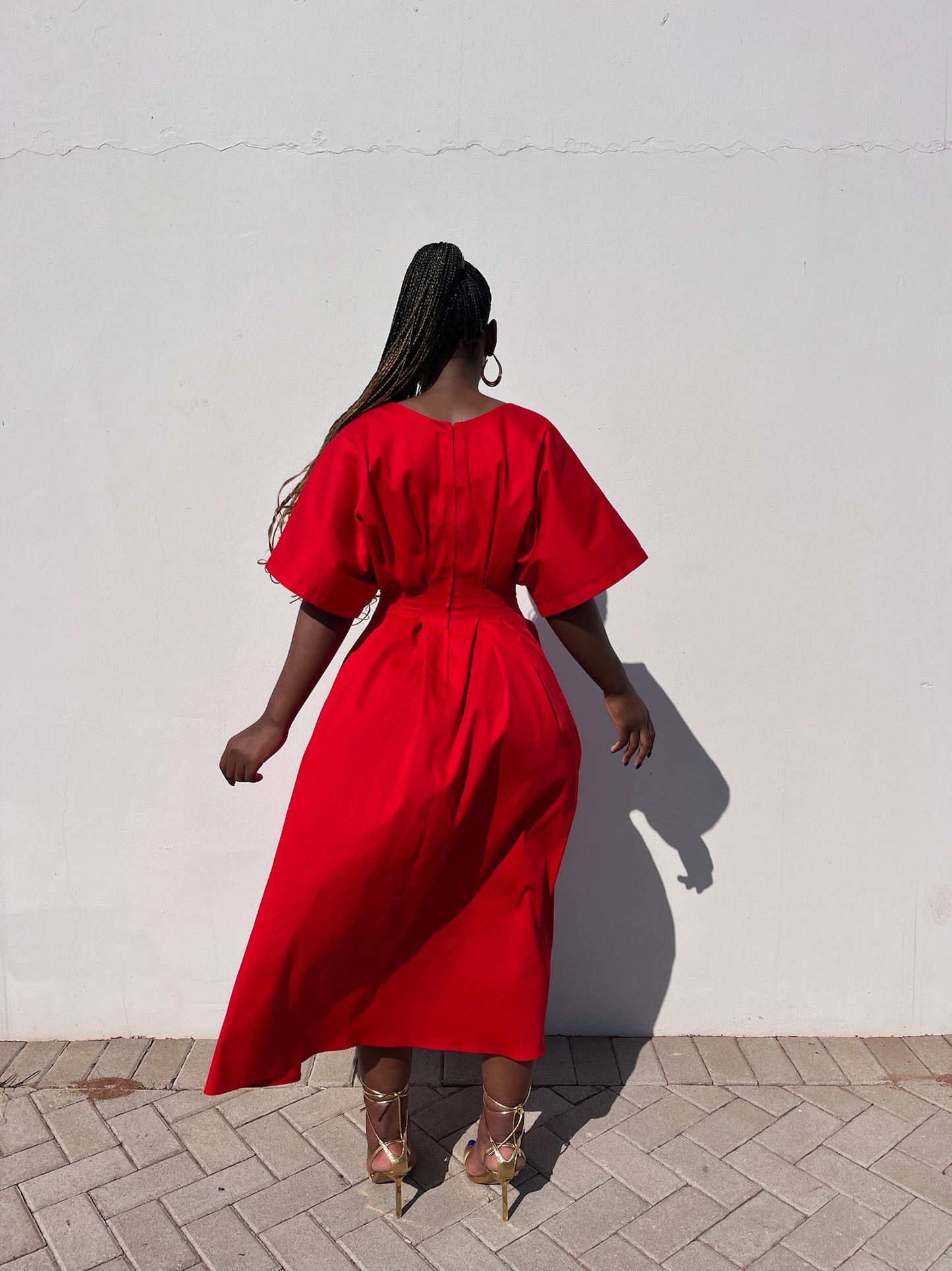 Zekhethelo Maxi Dress - Red